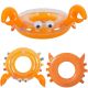 3. SWIMMING RING 93.5x76CM CRAB GLITTER 35638