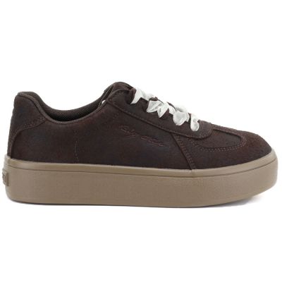 2. Women's brown platform shoes Big Star UU274004