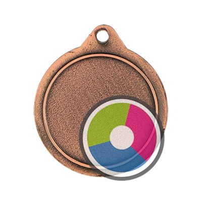 3. Medal with luxor jet print