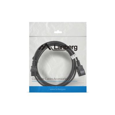 4. LANBERG POWER CABLE EXTENSION C13 -> C14 VDE, 3M