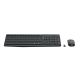 2. Logitech MK235 920-007931 Membrane Keyboard + Mouse Set (USB 3.0; gray; optical)