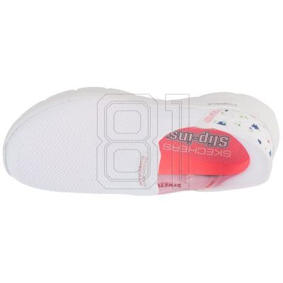 3. Skechers Slip-Ins: GO WALK Flex - Sunset Rose 124822-WHT White 36