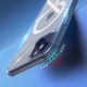 9. iPhone 15 Plus Case with MagSafe Dux Ducis Clin - Transparent
