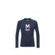 MILLET Trilogy Wool T-shirt Ts Ls M navy blue