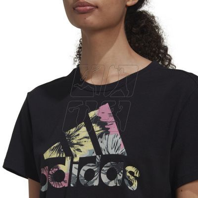 9. T-shirt adidas Allover Print Reg Tee W HI0025