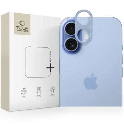 Tech-Protect Camalloy Fit+ Camera Glass for iPhone 17 - Blue