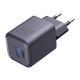 3. 3mk Hyper Charger PD 33W GaN QC4+ PPS AFC FCP SCP 1A1C Wall Charger - Black