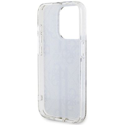 7. Guess IML 4G Gold Stripe case for iPhone 15 Pro - brown