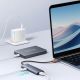13. Baseus UltraJoy Series USB-A hub 4xUSB-A 3.0 1xUSB-C 5V - gray