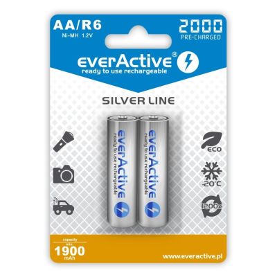 EVERACTIVE AA BATTERIES 2000 MAH - 2 PIECES EVHRL6-2000