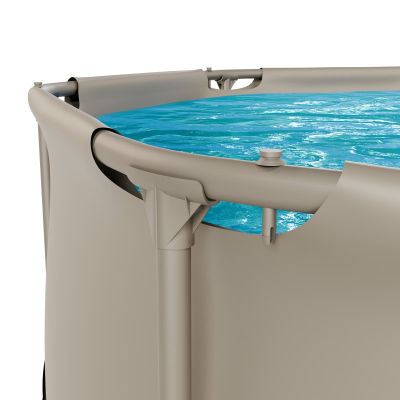 8. VIRTUFIT ROUND POOL 305 CM WITH FILTER PUMP BEIGE