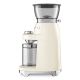 13. Smeg CGF03CREU Coffee Grinder 150W Cream