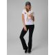 4. Women's slim plain T-shirt 4F 4FRMM00TTSHF3619-10S