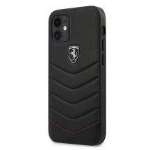 Ferrari FEHQUHCP12SBK iPhone 12 mini 5.4" black/black hardcase Off Track Quilted