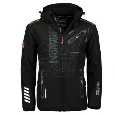 Geographical Norway Royaute Assor B Men 068 M WW1975H/GN/Black / Black softshell jacket