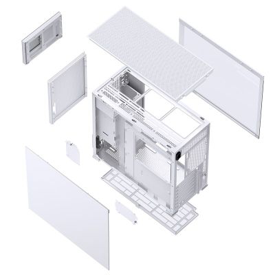 11. Jonsbo D41 MESH Screen computer case, white