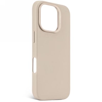 2. Decoded Leather Backcover MagSafe case for iPhone 16 - beige