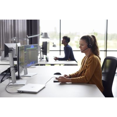 39. POLY EncorePro 525 Stereo Headset with Microsoft Teams Certification and USB-A Port