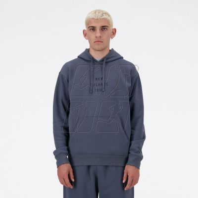 New Balance Graphic Hoodie M MT41517GT