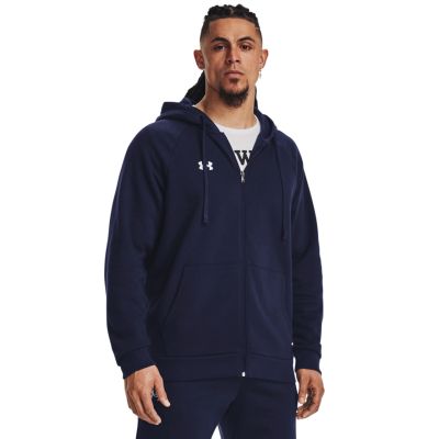 9. Under Armor Rival Fleece FZ Hoodie M 1379767 410