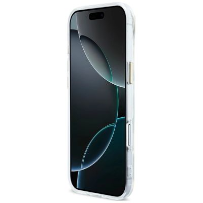 6. Karl Lagerfeld IML K Head Logo MagSafe Case for iPhone Air - Clear