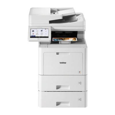 4. Brother MFCL9670CDNT Printer - Laser - Color Printing - 2400 x 600 DPI - A4 - Direct Printing - White