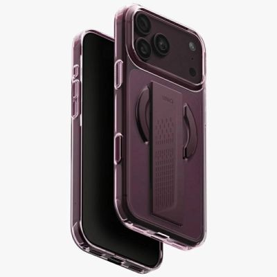 Uniq Heldro Air Magclick Charging case for iPhone 18 Pro Max / 17 Pro Max - burgundy