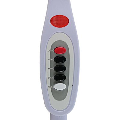 4. Esperanza Typhoon EHF002WE pedestal fan (white, gray)