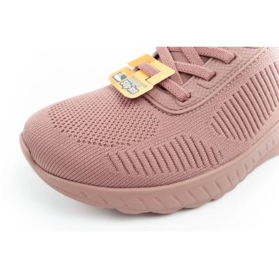 6. Skechers Bobs Squad-Chaos women's comfortable SLIP-INS sports shoes pink