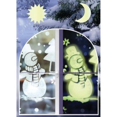 2. DECORATIVE ARTIFICIAL SNOW SPRAY FOR CHRISTMAS TREES, WINDOWS AND WOOD, 150 ML, GLOW-IN-THE-DARK