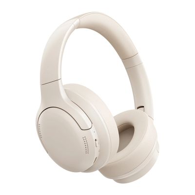 2. Baseus Bass BH1 Lite Wireless On-Ear Bluetooth 6.0 Headphones - White
