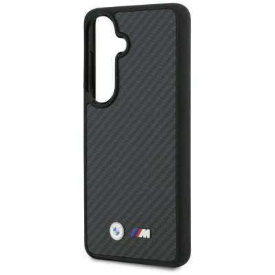 6. BMW M Kevlar Logo MagSafe Case for Samsung Galaxy S26 - Black