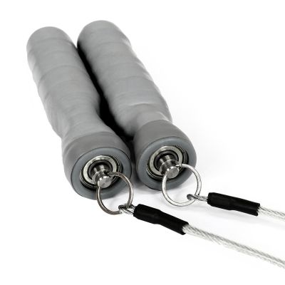 8. Speed skipping rope with steel cable 138