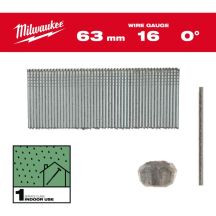 MILWAUKEE PINS 16G/63mm/0° FOR M18 FN16GS /2500pcs.
