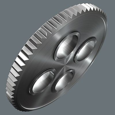 6. Wera 05003662001 ratchet wrench Steel 1 pc.