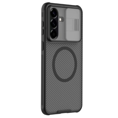 3. Nillkin CamShield Pro Magnetic Case for Samsung Galaxy A57 5G - Translucent Black