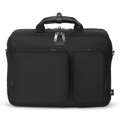 3. DICOTA Top Traveller SEVEN 14-16 40.6 cm (16") Top Loading Bag Black