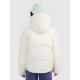 2. Girls' down jacket with synthetic filling 4F 4FJRAW25TDJAF0825-10S