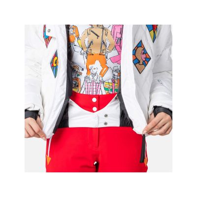 6. Rossignol W Lumy Down Bomber Jacket Jkt White