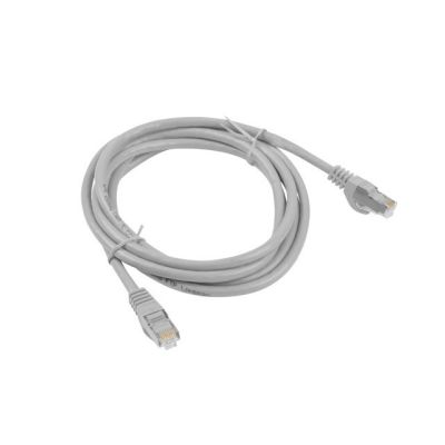 2. LANBERG PATCHCORD CAT.6 FTP 2M GRAY FLUKE PASSED