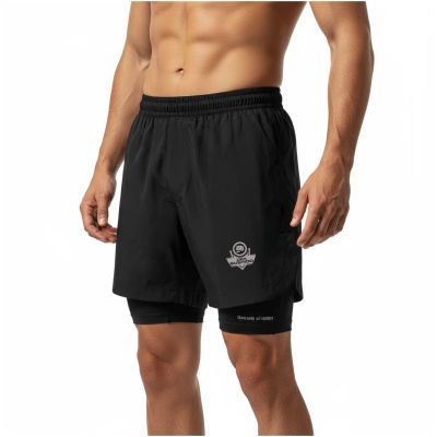 DBX Bushido Black MMA Shorts with Leggings