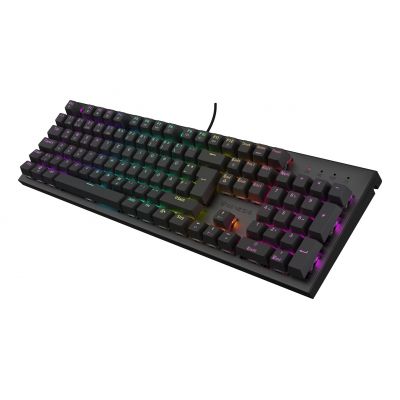 3. GENESIS Thor 303 Gaming Keyboard USB QWERTZ German Black