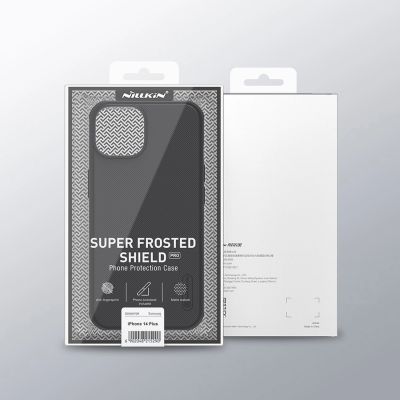 5. Nillkin Super Frosted Shield Pro case for iPhone 14 Plus back cover green