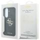 7. Guess Embossed 4G Ring Classic Logo MagSafe Case for Samsung Galaxy S26 FE - Black