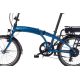 16. Snapp City-E Blue Folding Electric Bike