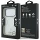 8. BMW M IML Frosted Metal Logo & Trims MagSafe Case for iPhone 18 Pro Max / 17 Pro Max - Transparent