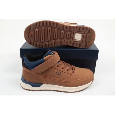 2. GAP Jack children's brown ankle boots with Velcro