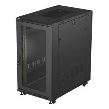 Lanberg FF01-6022-23B 22U Rack Freestanding Rack Black