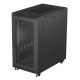 Lanberg FF01-6022-23B 22U Rack Freestanding Rack Black