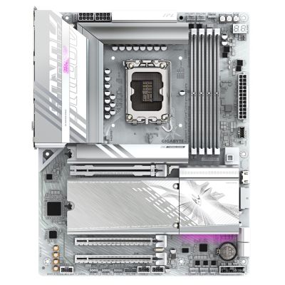 13. GIGABYTE B860 AORUS ELITE WIFI7 ICE Intel B860 LGA 1851 (Socket V1) ATX